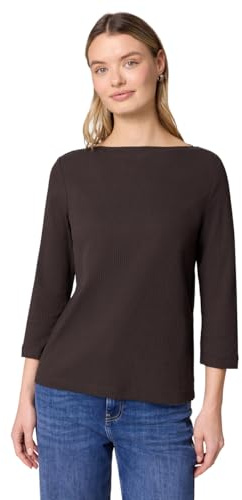 Street One Shirt in Rippstruktur Molten Earth 46