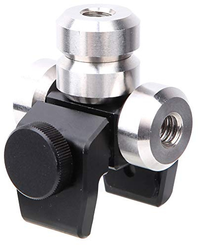 Gimbal Ausgleichsgewicht Set, Stabilisator Gegengewicht 64g, CNC Edelstahl Clip mit Federn, 15-25mm Klemmbereich - Für Mobile2, Smooth4Q, Zusatzstabilisierung für Smartphones