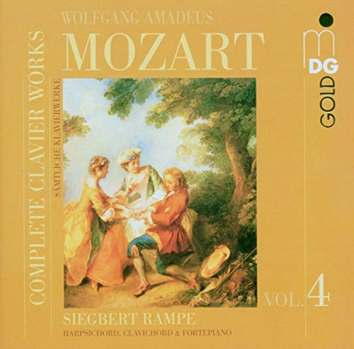 Wolfgang Amadeus Mozart, Complete Clavier Works Vol.4