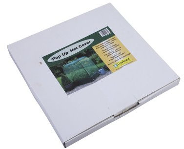 Garland Pop-Up Net Mesh Cover Raised Grow Bed, Green, 98 x 98 x 120 Centimetre