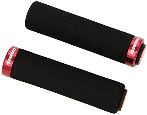 Sram MTB Unisex – Erwachsene Griff Schaumstoff Lockring Softgriff, Schwarz, 129mm