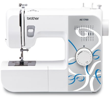 Brother AE1700 17-Stitch Sewing Machine, 45x20x37, White