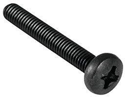 OMNITRONIC Schraube M6x40mm schwarz für LS-Klammern