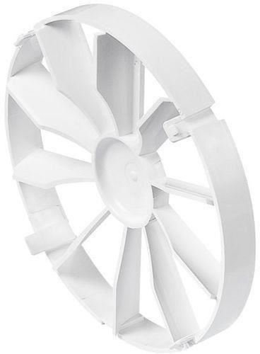 AWENTA Clapet anti-retour universel pour tous les ventilateurs de 125 mm de diamètre - Pour salle de bain, petite pièce