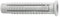 Apolo Mea 95Fx - Taco de Nylon Multimaterialtipo Fx Diámetro 5 Mm, 100 Unidades