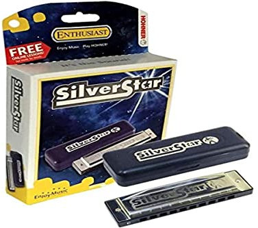 Hohner M50401X Silver Star C Mundharmonika