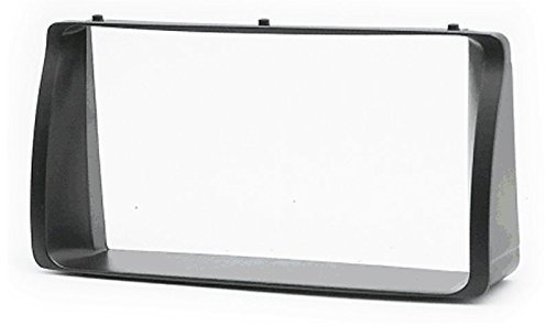 Carav 11-038 Doppel-DIN-Radio-Adapter, DVD, Armaturenbrett-Installation, umrandet, Blende mit 173 x 98 mm