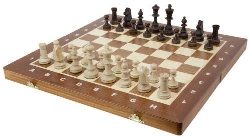 Albatros Profi Schachspiel nach Staunton 4, 40 x 40 cm, Turnierschach Schach