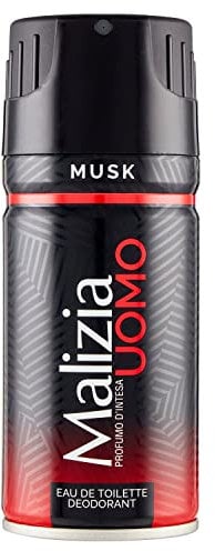 Malizia Eau de Toilette Deodorant Red Musk 150ml