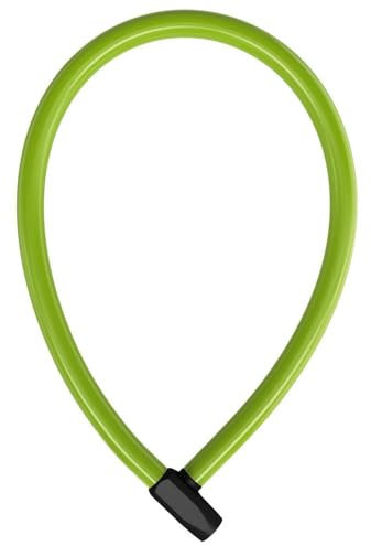 ABUS Antivol à câble 4408K - câble en Acier de 65 cm avec Gaine Plastique - antivol pour vélo avec Niveau de sécurité 2