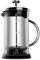 ALIXIN-10022 French Press Coffee Maker，Micro Mesh Plunger Presser Filter for Ground Espresso or Tea，Clear Strong Borosilicate Glass Tea & Coffee Brewer with Bonus.【600ML】