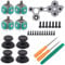 DollaTek 3D analogico Joystick Thumb Stick Sensor Gamepad thumbstick Parte di Ricambio per Controller Xbox One con Strumenti (4 Confezioni)
