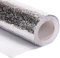 Vinilos de Cocina Papel Tapiz de Papel de Aluminio de Plata, la Etiqueta engomada de la Cocina de la Cocina es Impermeable y a Prueba de Aceite, Pegatina de azulejo Papel de Contacto
