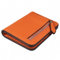 GADIEMKENSD Small Purses for Women RFID Blocking Bifold Soft Leather Wallet Credit Card Holders with Zip Mens Mini Coin Pocket Wallets Money Organisers Case for Travel Gift Minimalist Orange