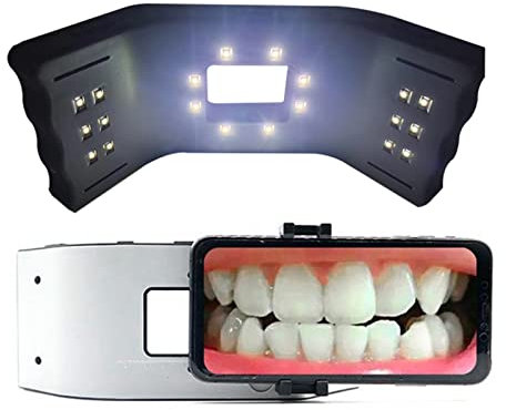 Dental Photography Filling Light with 20 LED lights Dentistry Photo Video Lighting Tool for Treatment Lamp