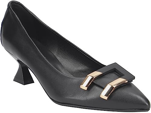 Lüke Schuhe Pumps Celine, Glattleder, Schwarz, Damen EU 37