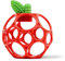 Bright Starts Oball Easy Grasp Apfel Beiring Spielzeug, Hold My Own Collection, BPA-frei, Unisex, Neugeborene und lter