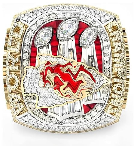 2022–2023 57. Football Championship Ring NFL Replica Chiefs Champion Loops Rugby Souvenir Sammlerstücke Geschenke für Männer Alumni Freunde Fans,9#