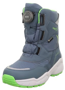 Superfit Jungen Culusuk 2.0 Warm Gefütterte Gore-tex Schneestiefel, Blau Hellgrün 8010, 33 EU