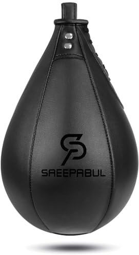 SAEEPABUL Professionelle Boxing Speed Bag, Kunstleder Speed Bag