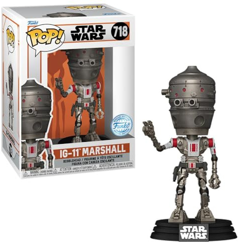 Funko! POP Vinyl Excl MND S10 IG-11 Marshall