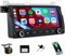 2G+64G CAMECHO Android Autoradio mit Bildschirm Navi für BMW E46 1998-2005 mit Carplay Android Auto, 8.8 Zoll Auto Radio Touch Display mit Bluetooth GPS FM/RDS Radio WiFi SWC + AHD Rückfahrkamera&MIC