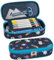 Bagseri Pencil Case for Boys - Large Capacity Kids Pen Pouch with Double Zip Closure Cute Pencil Bag Organizer for School Office Supplies (Dark Blue Space Astronaut)
