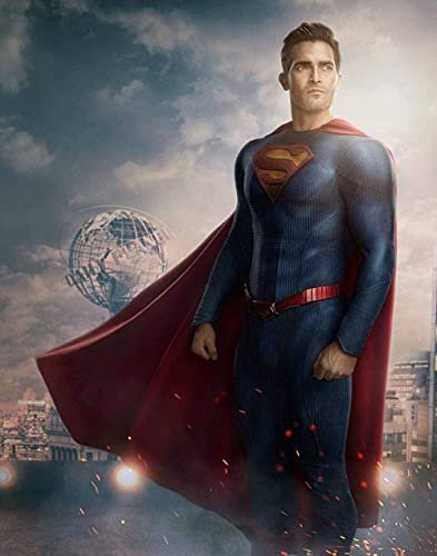 Puzzle 1500 Pieces for Adults Superman TV Show Poster Challenging Game Gift Toy for Adults Children Teens Family Intellectual Puzzle 57x87cm