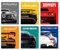 XIAXIAJIA Car Poster Canvas, Leinwandbild, Ferrari Lamborghini, McLaren Pagani Poster, Höhle Jungen Zimmer, Schlafzimmer ästhetische Dekoration, moderner Sportwagen, klassischer Supercar