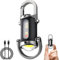 Siebkorb Mini Taschenlampe SchlüSselanhäNger, 1200 Lumen 3 Modi LED Licht Mit Kleine SchlüSselanhäNger Kompakt Wasserdicht, Trageclip für Haushalt, Auto, Outdoor, Arbeit, Reisen, Camping