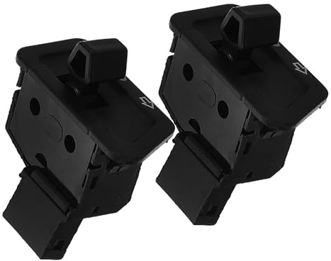 TOYANDONA 2 piezas Interruptor para Manillar de Motocicleta Botón Conmutador de Luz de Señal y Faro Alta Sensibilidad y Fácil Instalación para Motos y Scooters Eléctricos