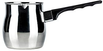 Grunwerg Café Olé Türkische Kaffeekanne mit Griff 18/10 Edelstahl 6oz – 170 ml
