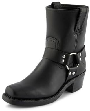 FRYE - Stivali Harness 8 R, Donna, Nero (BLK), 41