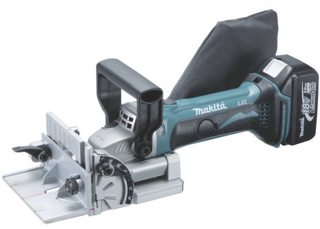 Makita Akku-Nutfräse 18,0V im MAKPAC mit 2 Akkus 3,0 Ah + Ladegerät