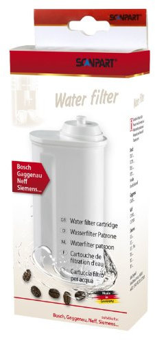 Scanpart 2790000466 Wasserfilter passend für Geräte von Bosch, Siemens, Neff, Gaggenau, Modelle: TCA7, TCC78, TK7, EQ7, C77V60. und CV7760N