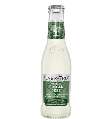 FEVER-TREE - Premium Ginger Beer - Soda - Origin England - 6 x 4 x 200 ml (Packaging may vary)