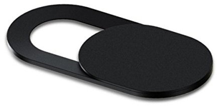 Cikuso 3pzs Pegatinas Escudo de Camara de plastico Proteccion de miradas Anti-Hacker para movil PC Tablet PC Ordenador portatil Cubierta de privacidad Negro