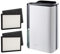 Deshumidificador y purificador de aire Noaton DF 4123 HEPA + 2x Filtro combinado (HEPA y carbón) - 23l / 24h, Hasta 50 m2, Depósito 4,5 litros, Filtro HEPA , Desagüe continuo
