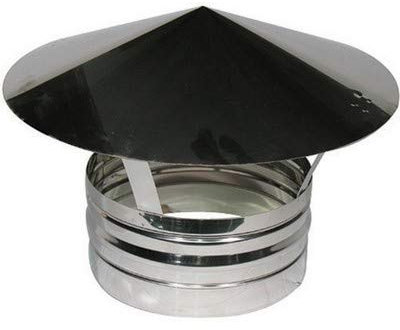 Raccordo Terminale In Acciaio Per Canne Fumarie Diametro 250 Mm Diankamin