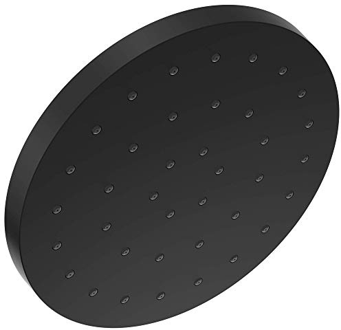 Delta Faucet 52160-BL25 Delta H2Oknietic Pomme de douche UltraSoak à réglage unique, débit de 2,5 GPM, noir mat