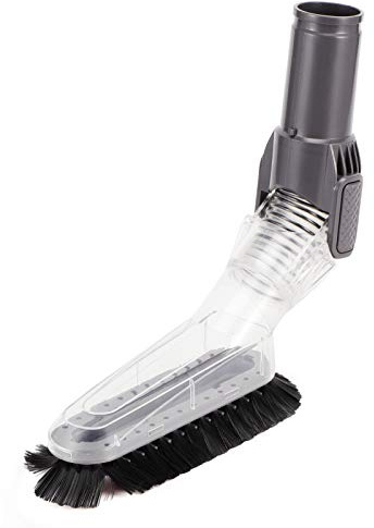 Zerodis Staubsaugerbürstenkopf, 32 mm Flexible weiche Staubsaugerbürste 3 Winkel biegbarer Staubsaugerkopf Möbel Sauger Haushaltsgeräte Teile