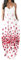 PADOLA Robe Femme Chic et Élégante Bohème Avec Poche Bretelles Spaghetti Maxi Floral de Plage Longue Été Décontractée Vintage Grande Taille Sans Manche (5 Fleur Rose, XXL)