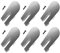 6 piezas N435687 Kit de gancho de clip de cinturón para pistola de yeso Dewalt modelos DCF620B tipo 1, DCF620D2 tipo 1, DCF620D2-AR tipo 1, DCF620D2-B2 tipo 1, DCF620D2-B3 tipo 1, DCF6222