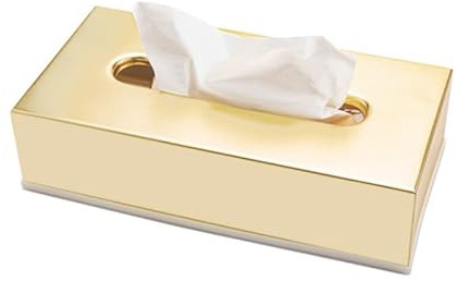 Metall Tissue Box Rechteckig Edelstahl Serviettenhalter Behälter Tissue Aufbewahrungsbox Einfacher Nordischer Stil Heimdekoration Restaurant Dekoration Gold