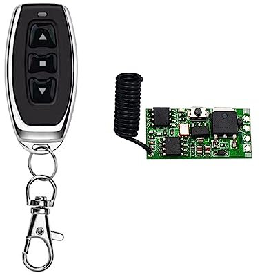 QIACHIP 433Mhz PWM Dimming and Speed Control Module 12V DC Motor Speed Controller Remote Light Switch For Led Lights Motor Driver