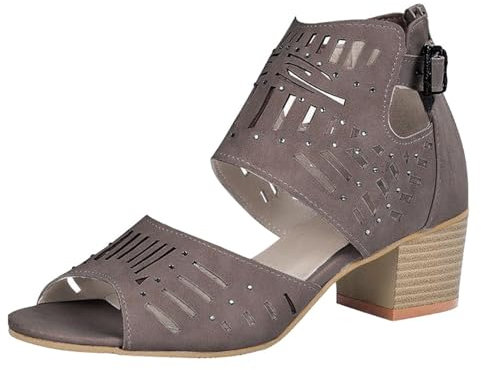 MJGkhiy Sandales à lacets femme sandales de cérémonie femme sandales de cérémonie rose poudrée sandales noires à talons larges et plateau sandales femme élégantes de soirée sandales femme élégantes à