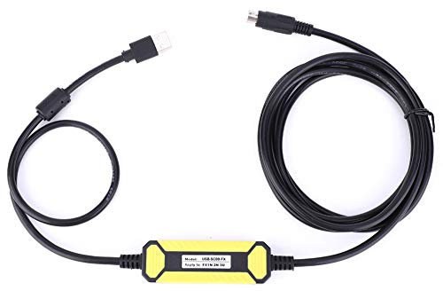 Gonetre Programmierkabel USB Sc09 Fx Programmierkabel PLC Datenkabel PLC Kabel Programmierkabel Fit F 1s 1n 2n 3u Fx Serie PLC USB Sc09 F 2,5 Meter