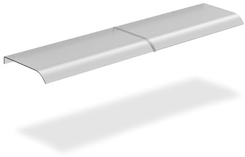 DKIEI Outdoor Rain Canopy, Frosted Door Canopy, Waterproof Front Door Canopy, Porch Canopy Awning for Window, Patio, Roof Cover, UV Protection, 50 x 200cm