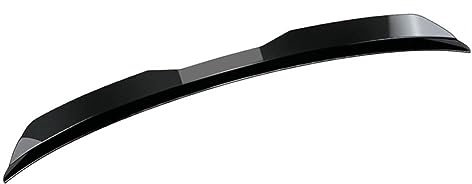 LiuROSE Auto Heckspoiler Spoiler für Alfa Romeo Giulietta Hatchback 2016 2017 2018 2019 2020,Heckflügel Kofferraumspoiler Kofferraum Flügel Lippe Spoiler Bodykits Zubehör,A-Black
