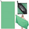 Zocipro Mikrofaser Handtuch Groß,180x80cm Kompakt Schnelltrocknend Mikrofaser Saunatuch, Strandhandtuch Leicht, Reisehandtuch Strandtuch und Badetüch für Sport Travel Yoga Camping Beach Gym, Grün